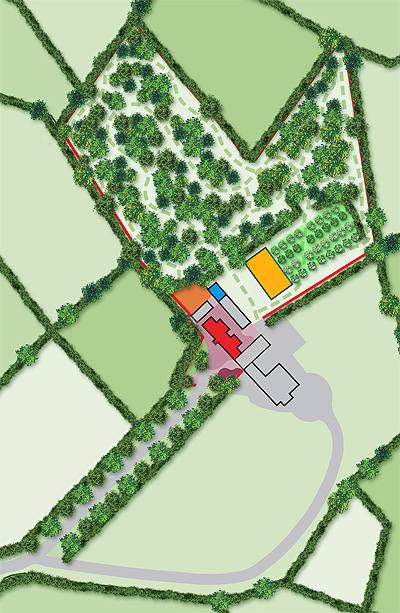 Landscaped gardens - Glassdrumman Cottage
